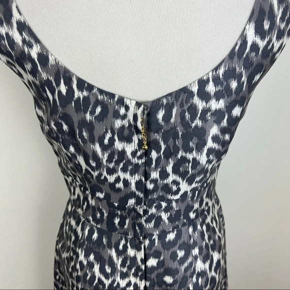 Kate Spade Deanna Cheetah Silk Sheath Pocket Dress - Picture 7 of 10